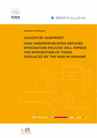 Caught by surprise? How underdeveloped refugee integration policies will impede the integration of those displaced by the war in Ukraine